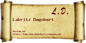 Labritz Dagobert névjegykártya